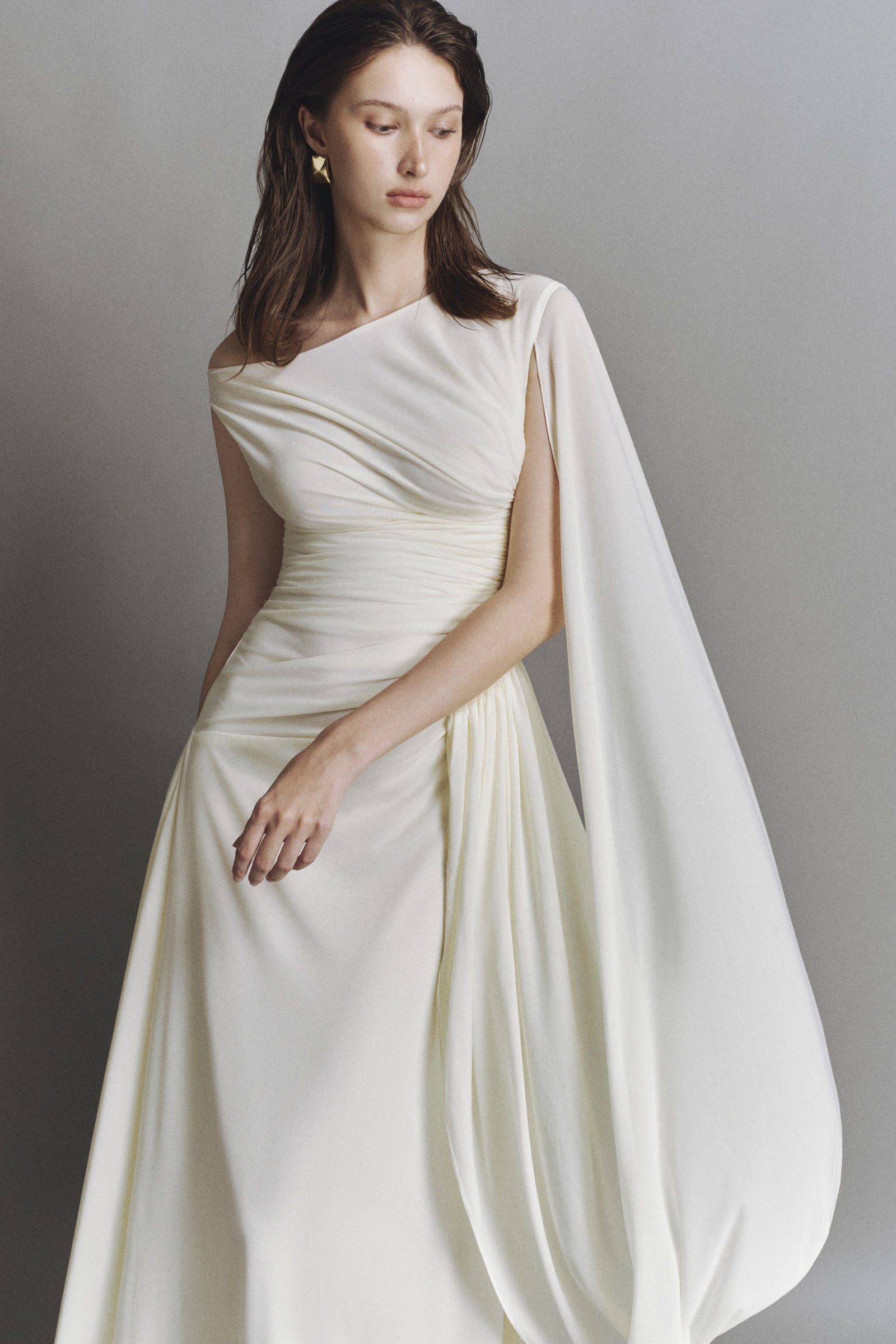 Mellow Draped Maxi Dress