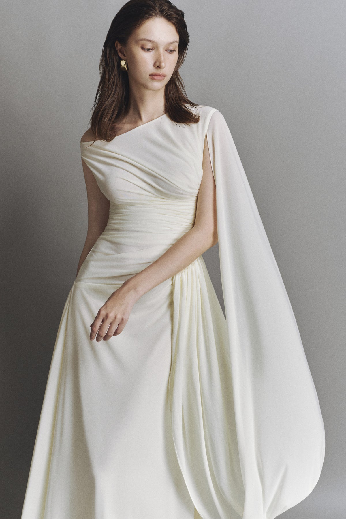 Mellow Draped Maxi Dress