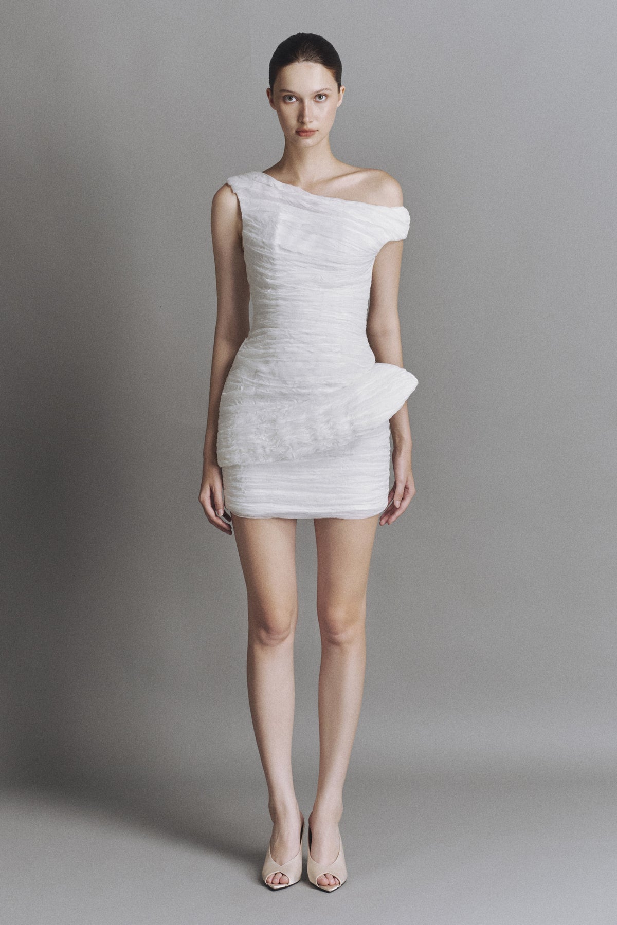 Lithe Asymmetric Mini Dress