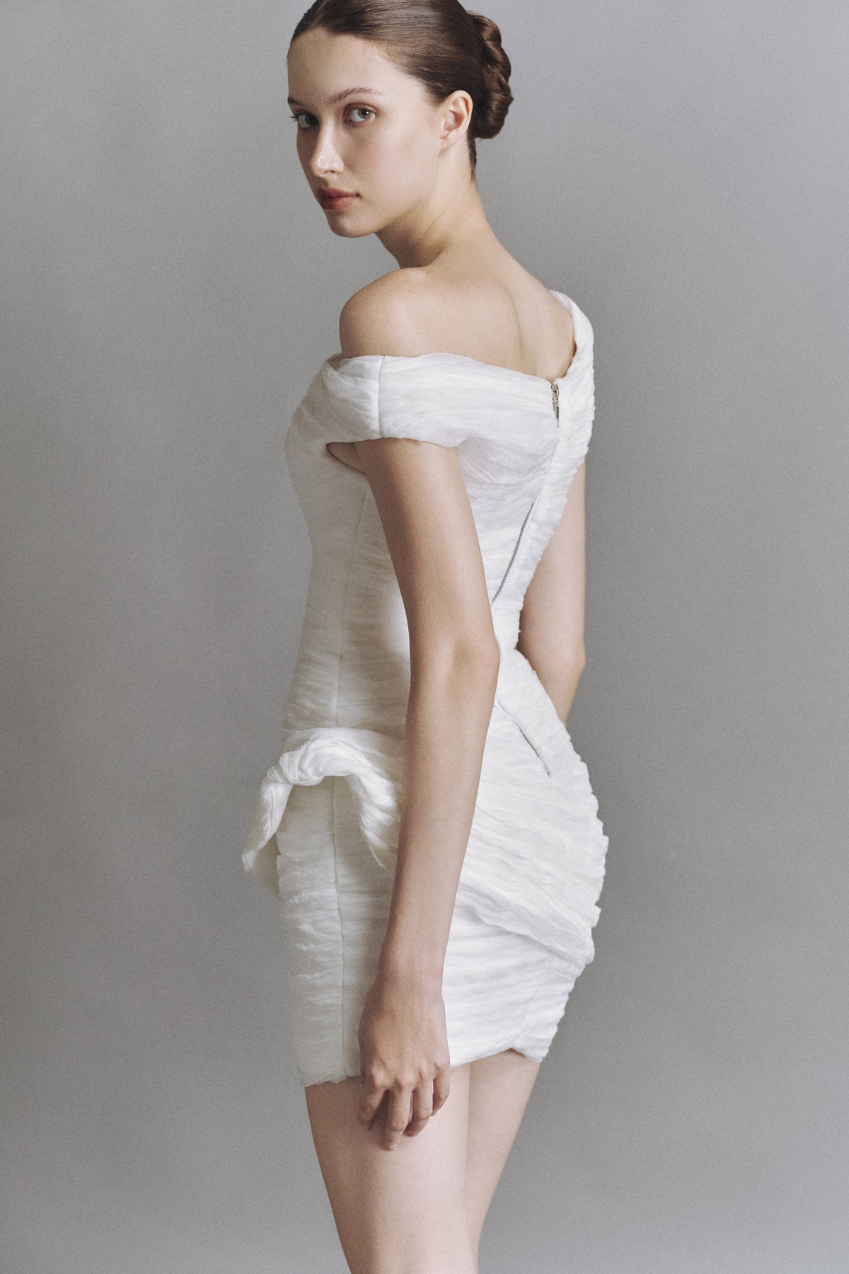 Lithe Asymmetric Mini Dress