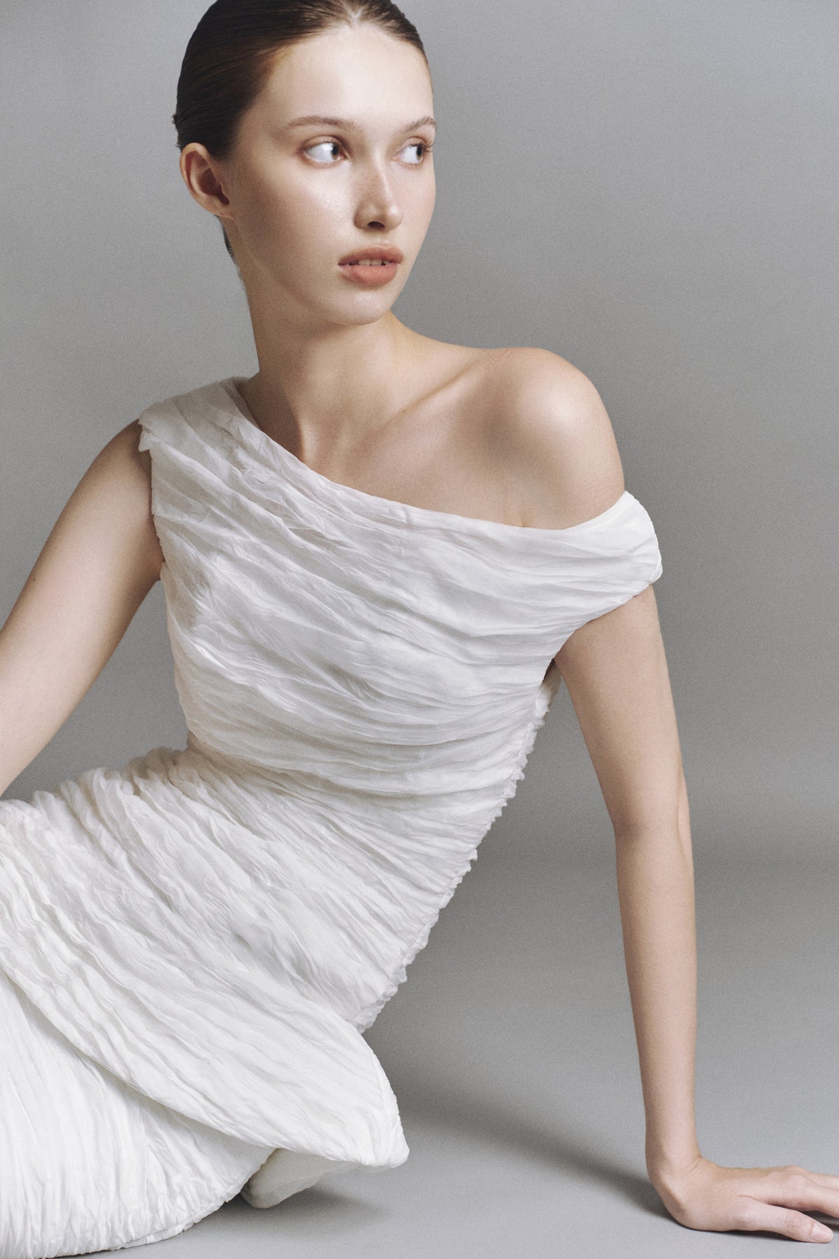 Lithe Asymmetric Mini Dress