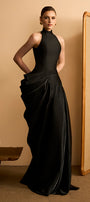 Da Huyen Draped Maxi Dress - MEAN BLVD