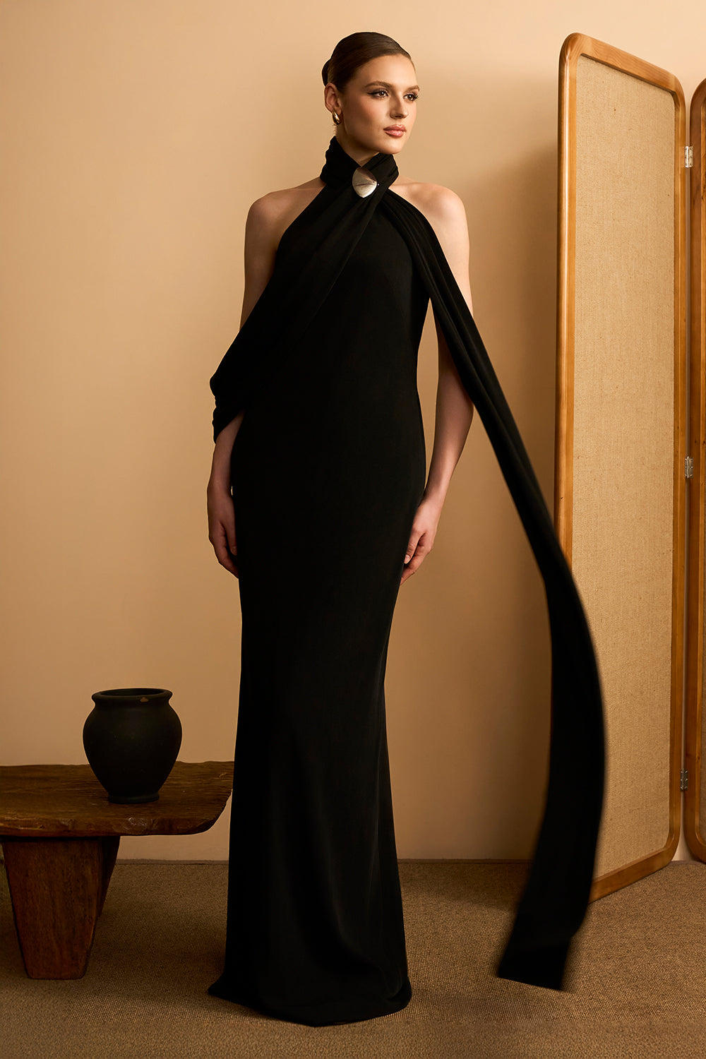 Da Minh Halter Maxi Dress - MEAN BLVD