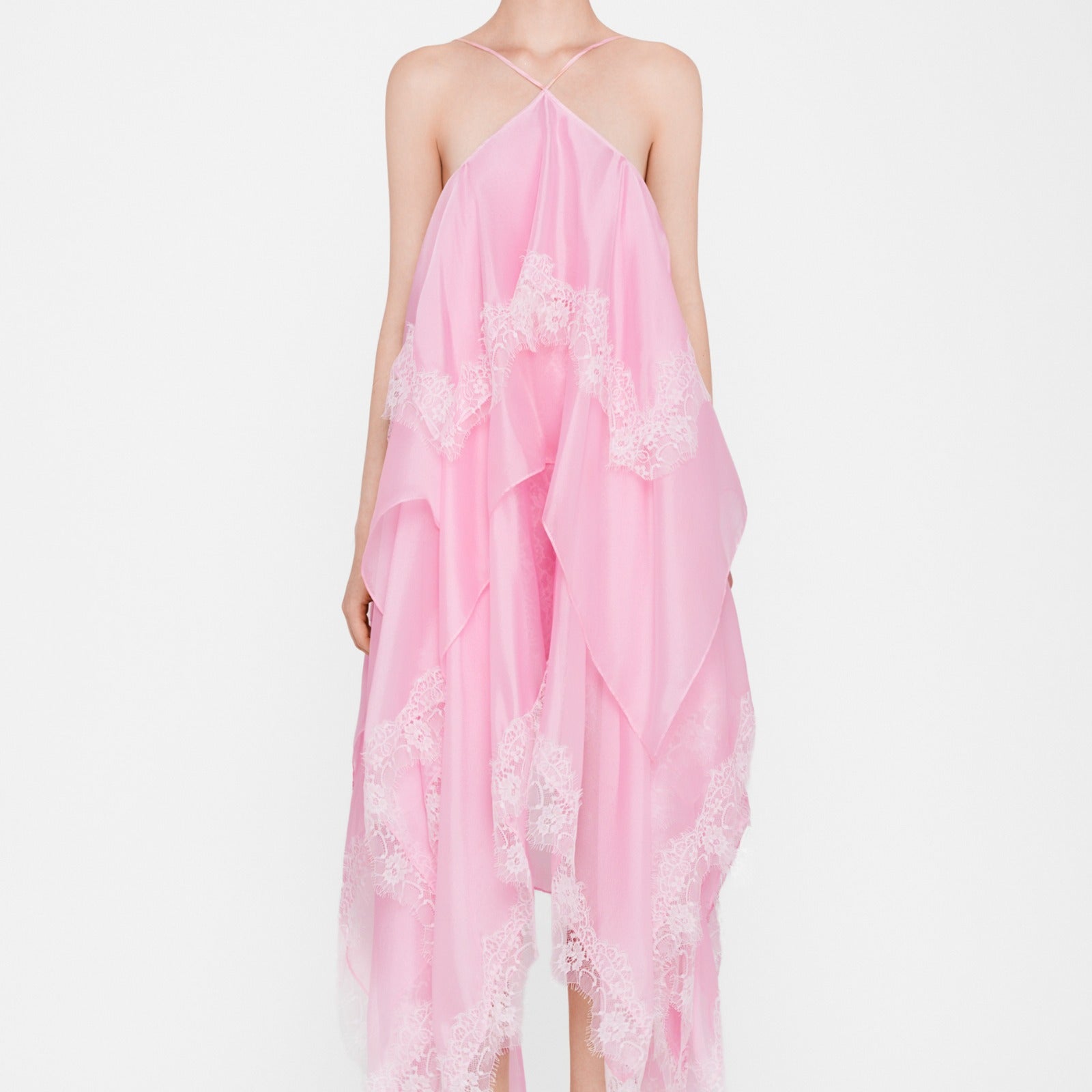 Dahlia Asymmetric Maxi Dress - MEAN BLVD