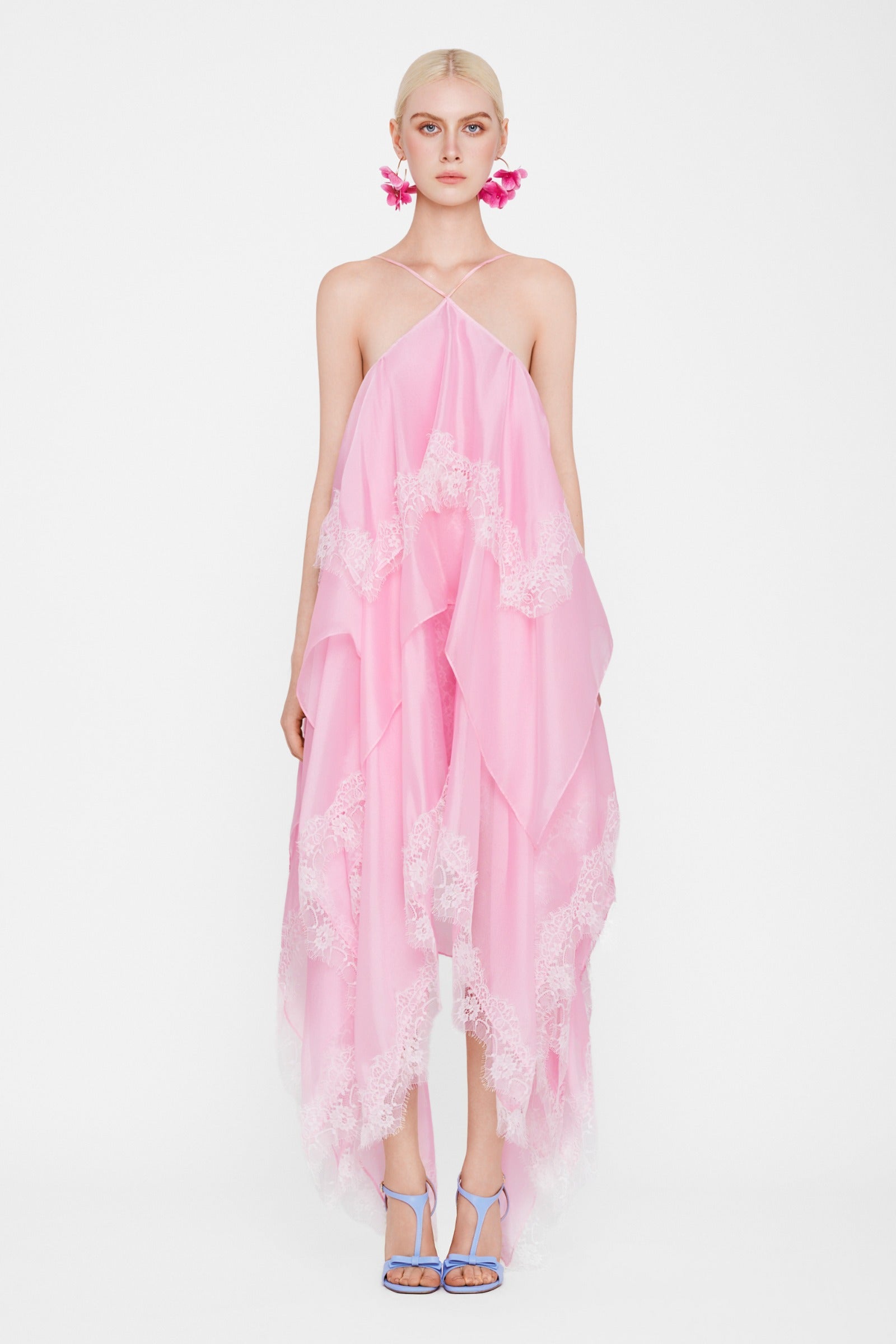 Dahlia Asymmetric Maxi Dress - MEAN BLVD