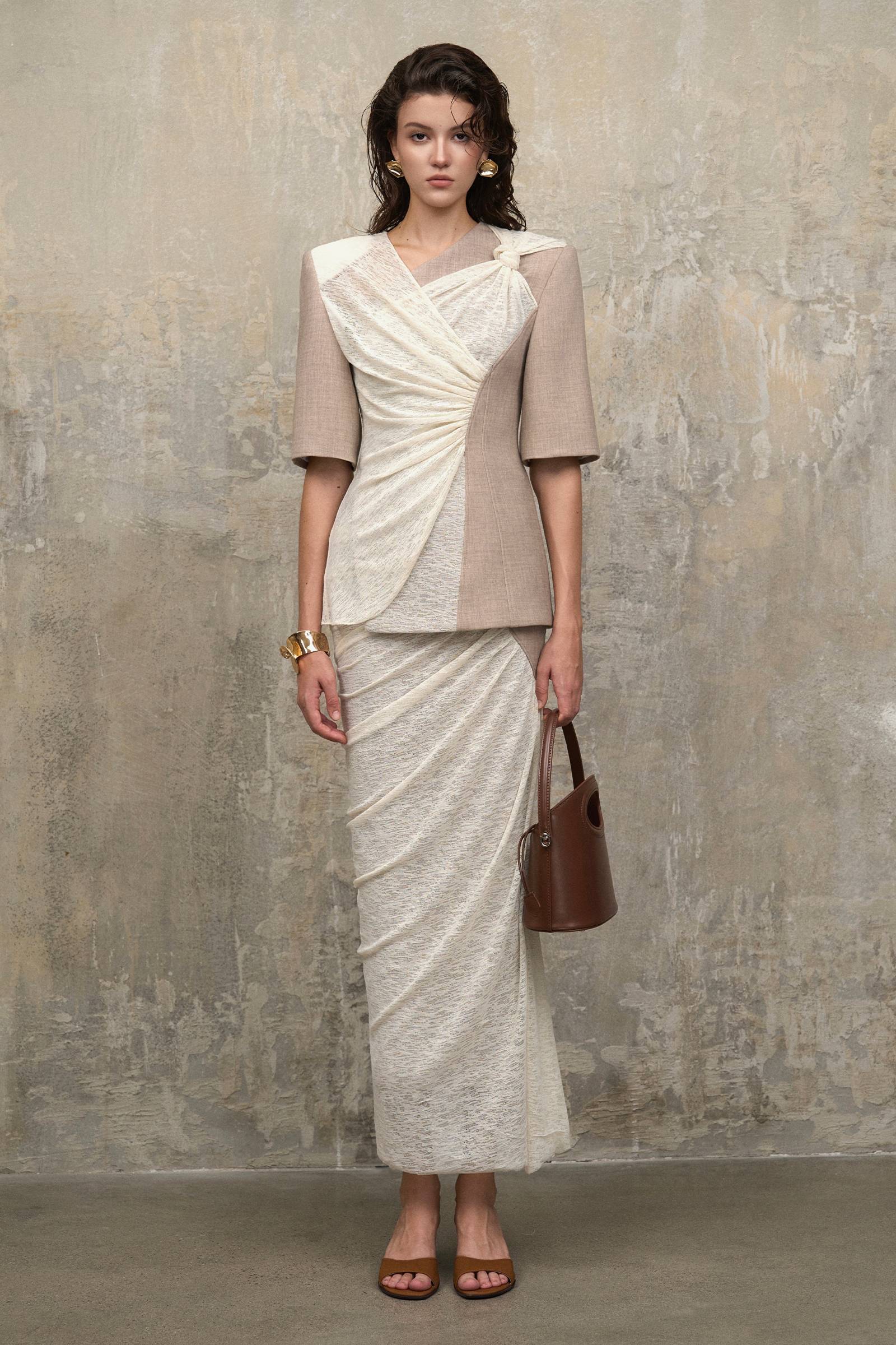 Dahlia Draped Skirt - MEAN BLVD