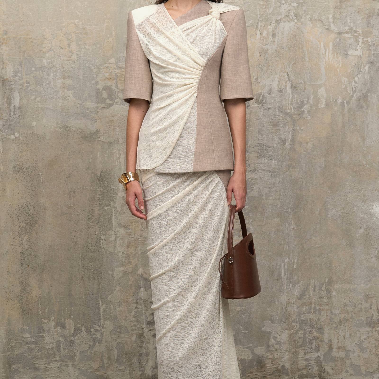 Dahlia Draped Top - MEAN BLVD