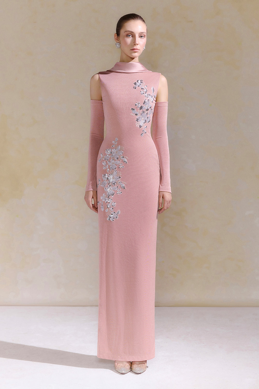 Dahlia High Neck Maxi Dress - MEAN BLVD