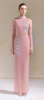 Dahlia High Neck Maxi Dress - MEAN BLVD
