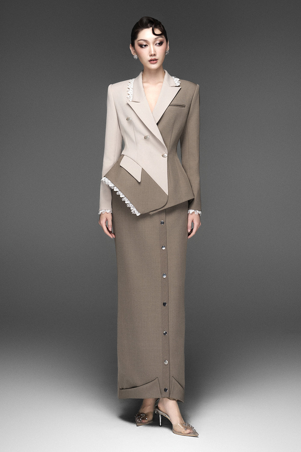 Dalia Notched Lapel Blazer - MEAN BLVD