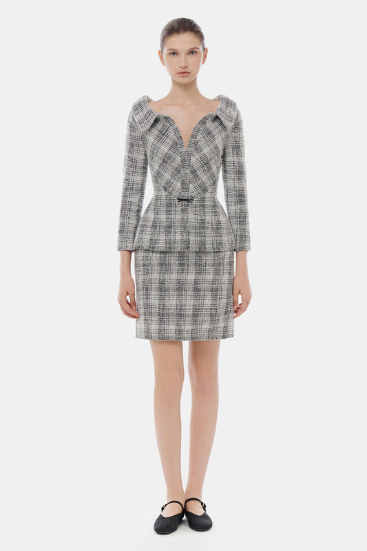 Daphne A-line Polyester Skirt - MEAN BLVD