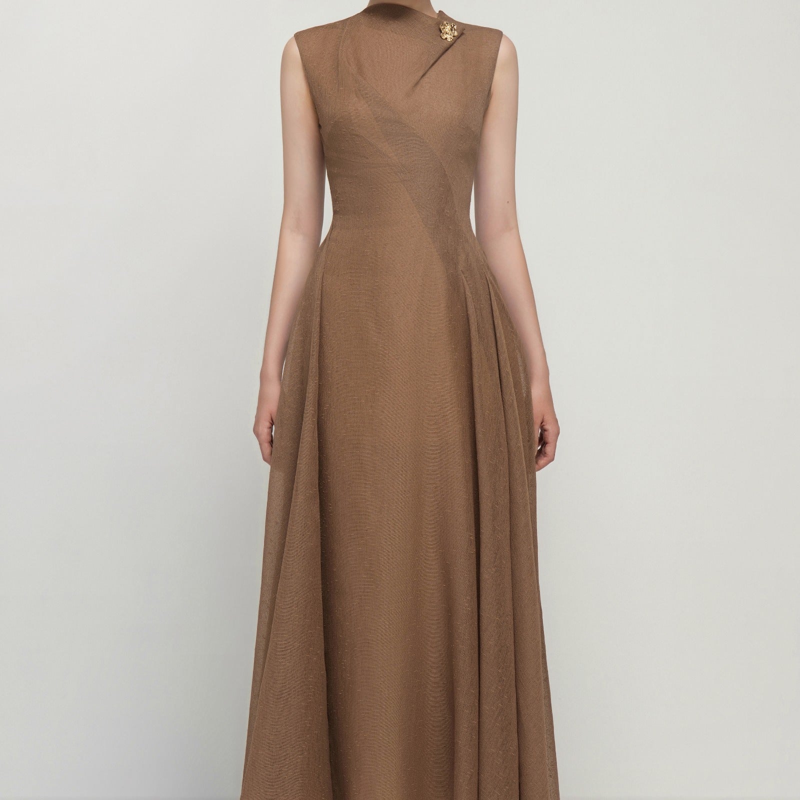 Daphne Draped Maxi Dress - MEAN BLVD