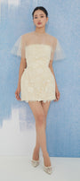 Daria Butterfly Sleeve Mini Dress - MEAN BLVD
