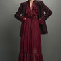 Andrea V-Neck Polycotton Blazer