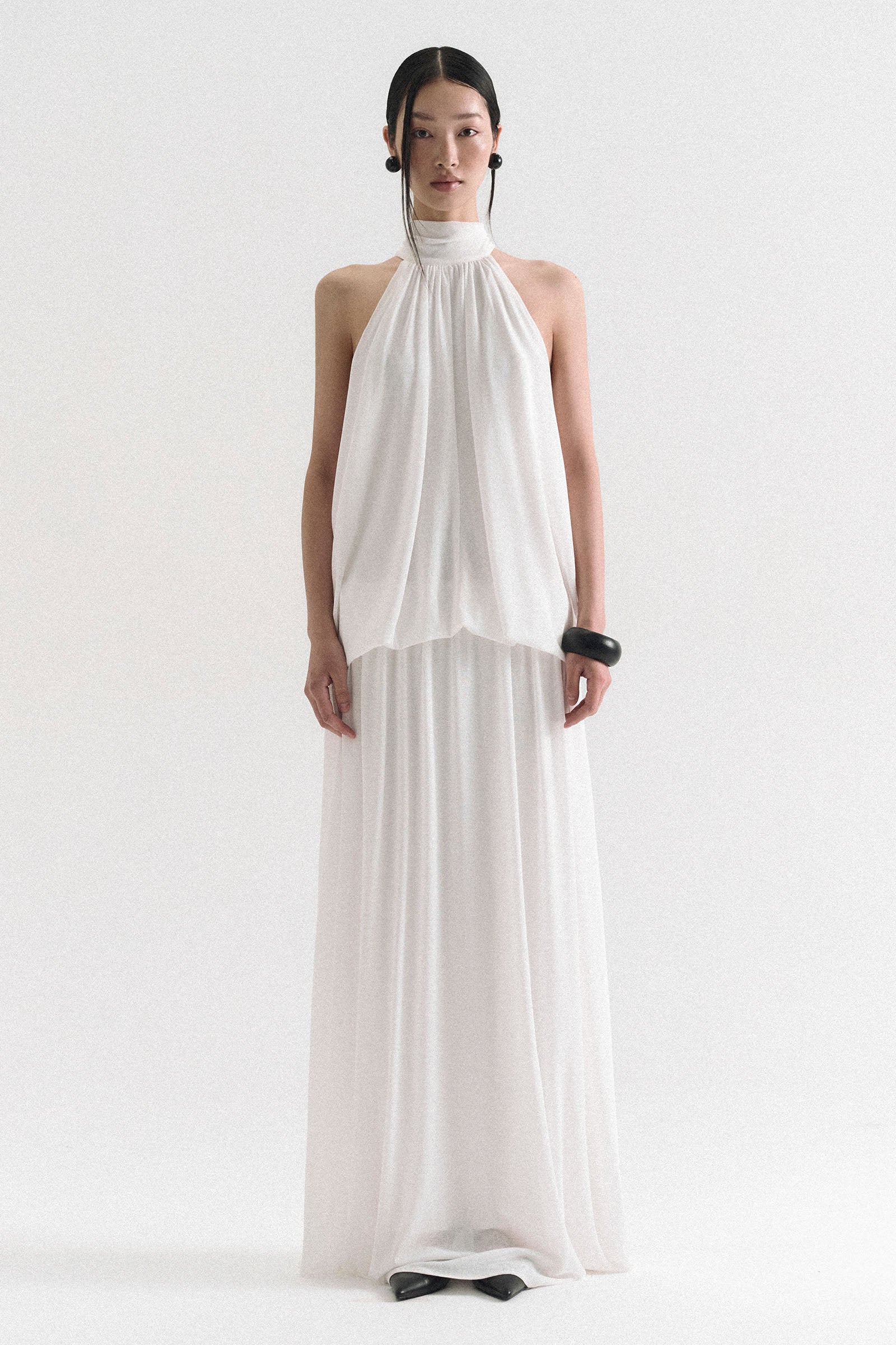 Denzel Halter Maxi Dress - MEAN BLVD