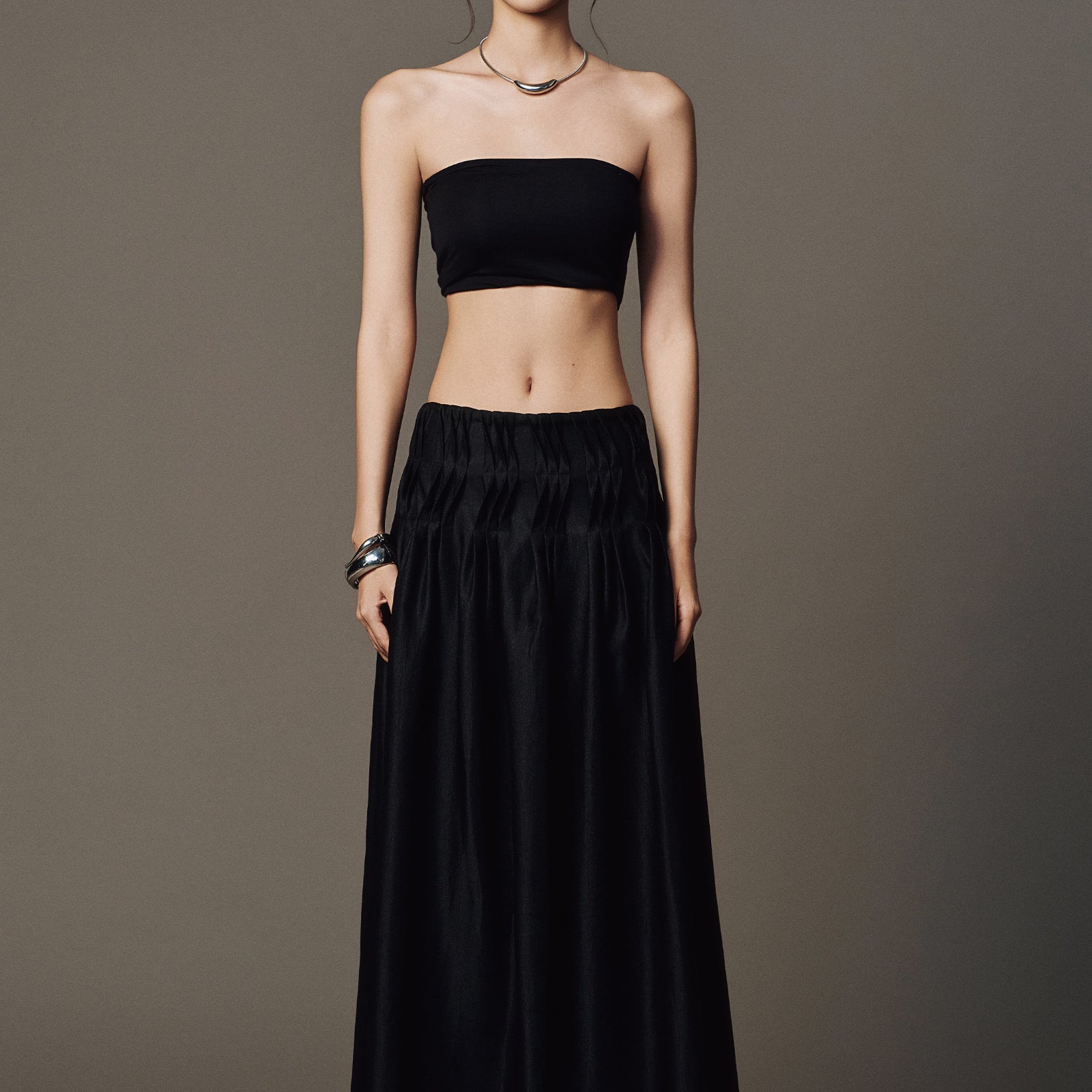 Derive Smocking Skirt - MEAN BLVD