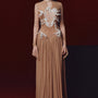 Desdemona Keyhole Neck Applique Maxi Dress - MEAN BLVD
