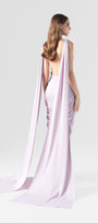 Merciless Middle Eastern-Inspired Dress with Flowing Silk Flaps 3