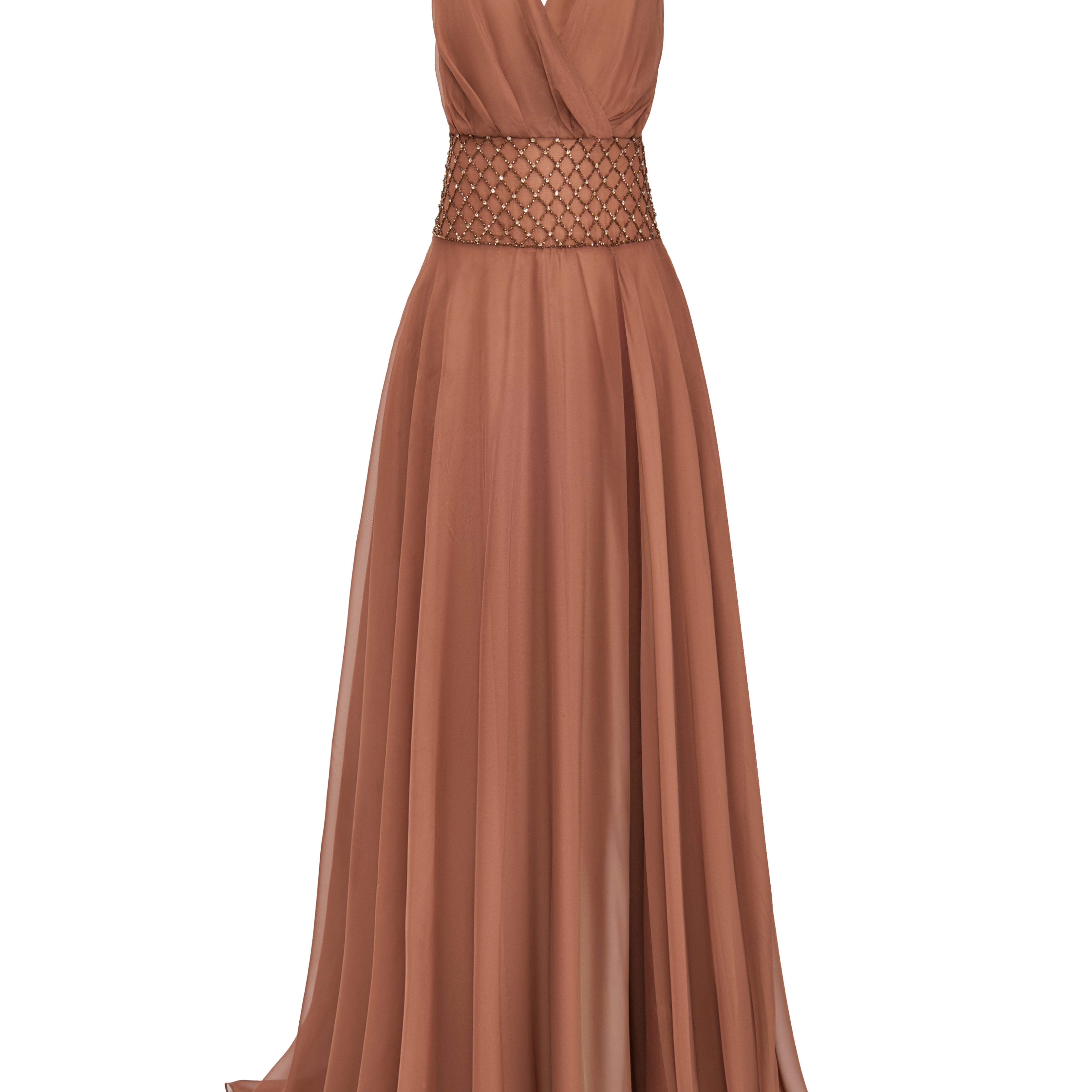Desiree Draped Maxi Dress - MEAN BLVD