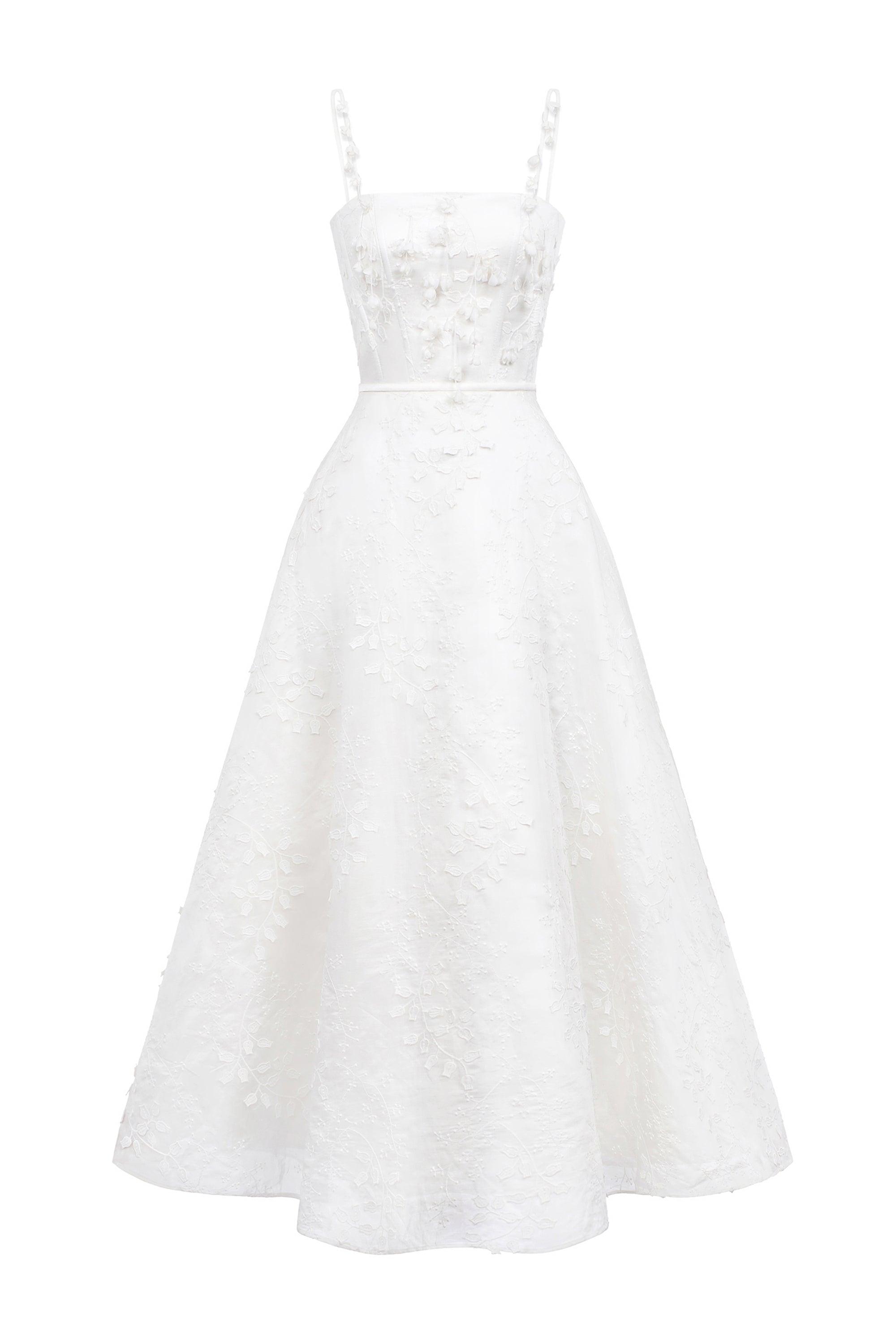 Titania Applique Midi Dress