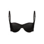 Inés Cropped Chest Cup Poly Silk Bralette