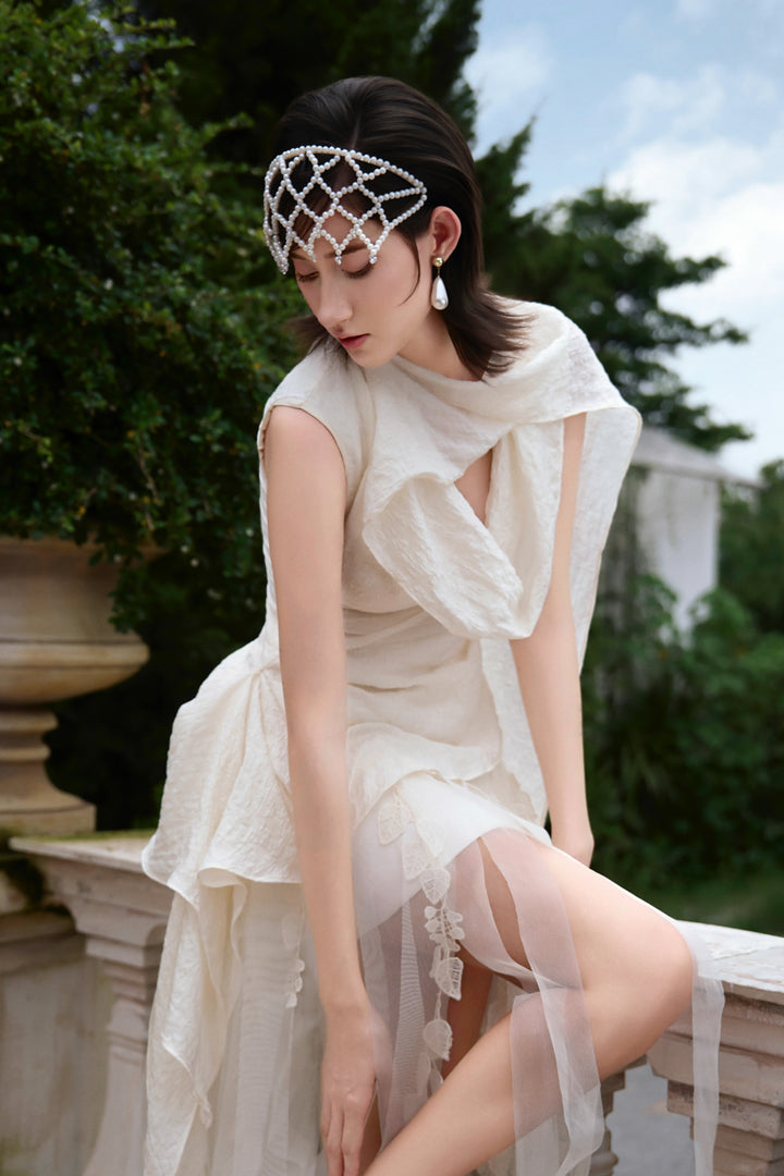 Dewlight A-line Applique Skirt - MEAN BLVD