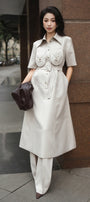 Diana Collared Midi Dress - MEAN BLVD
