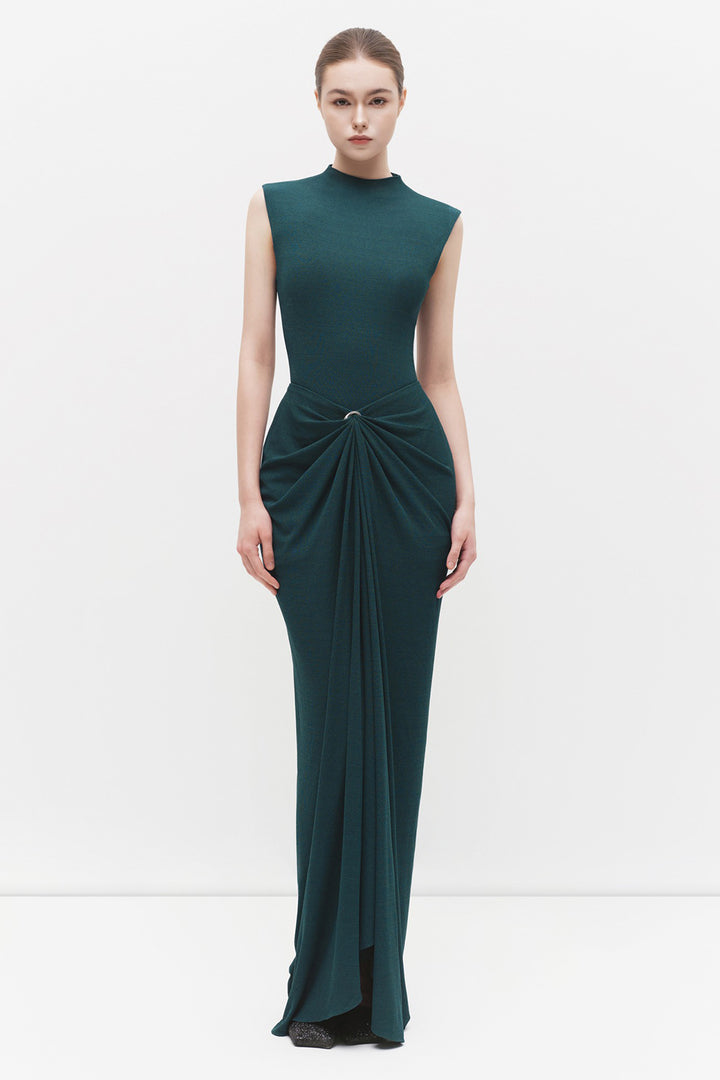 Dilys Wrap Draped Skirt - MEAN BLVD