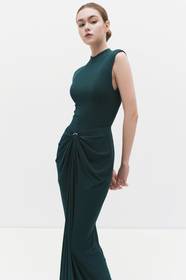 Dilys Wrap Draped Skirt - MEAN BLVD