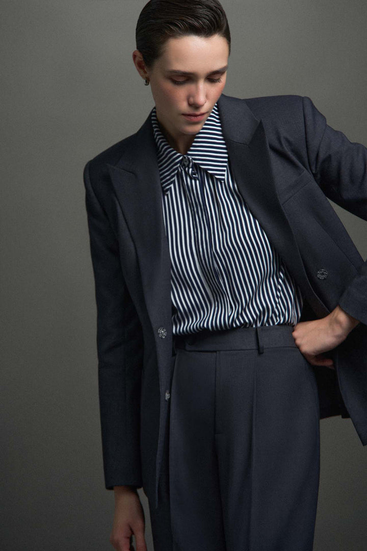 Dona Straight Cotton Shirt - MEAN BLVD