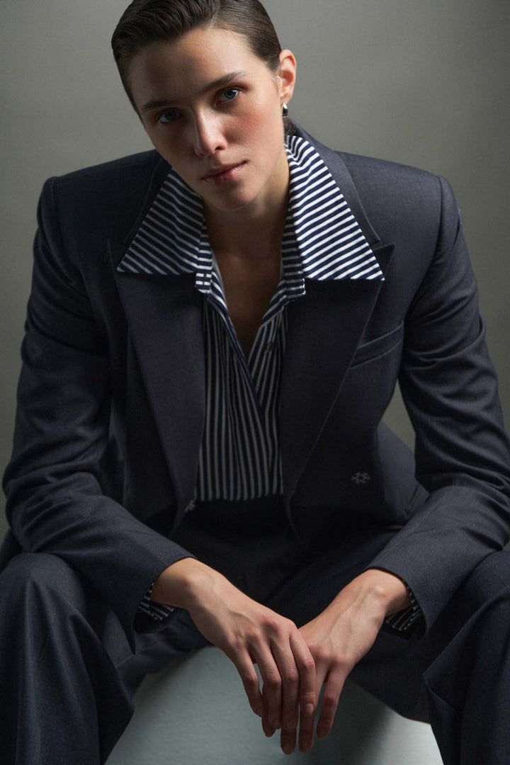 Dona Straight Cotton Shirt - MEAN BLVD