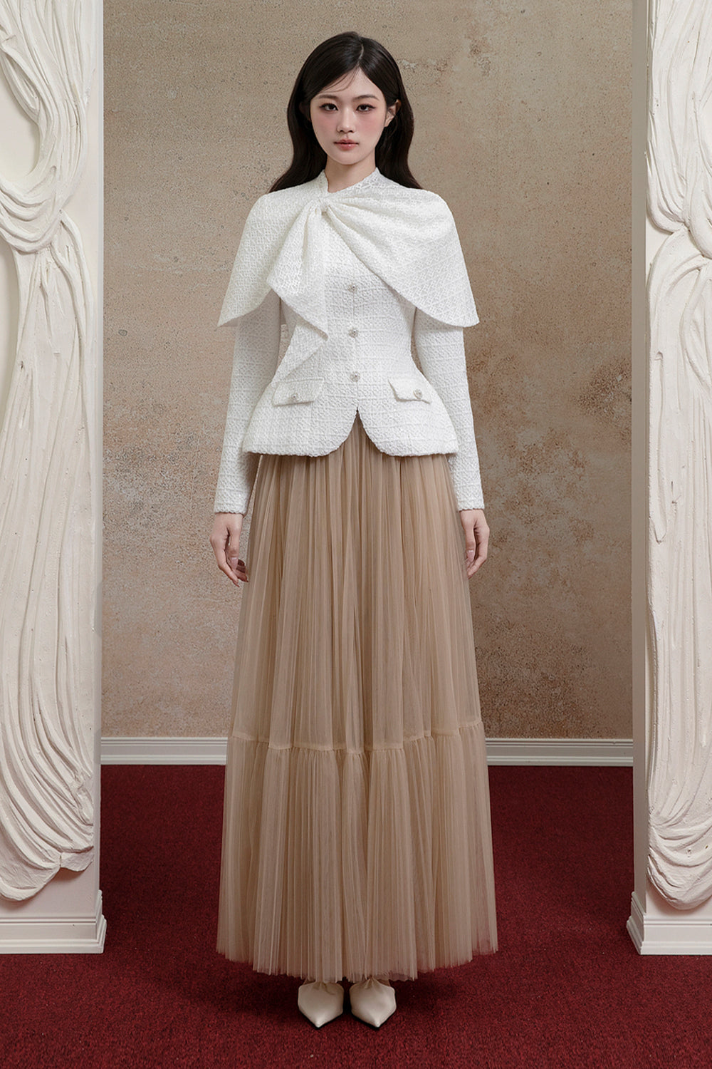 Donna Cape Sleeve Top - MEAN BLVD