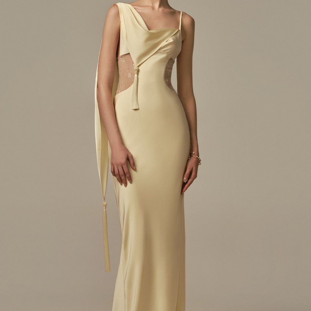 Dormeuse Tassel Maxi Dress - MEAN BLVD