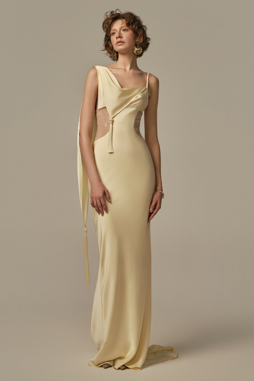 Dormeuse Tassel Maxi Dress - MEAN BLVD