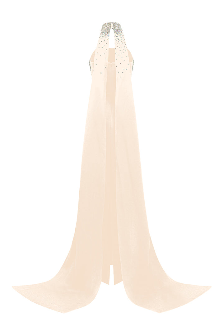 Dream Sheath Rhinestone Maxi Dress - MEAN BLVD