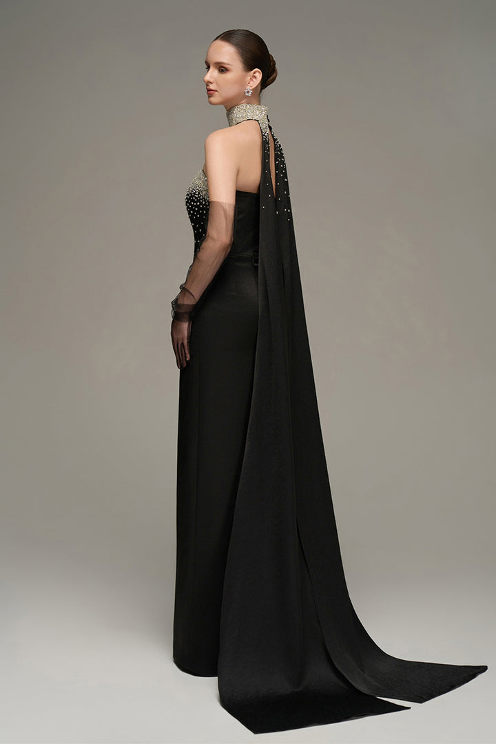 Dream Sheath Rhinestone Maxi Dress - MEAN BLVD