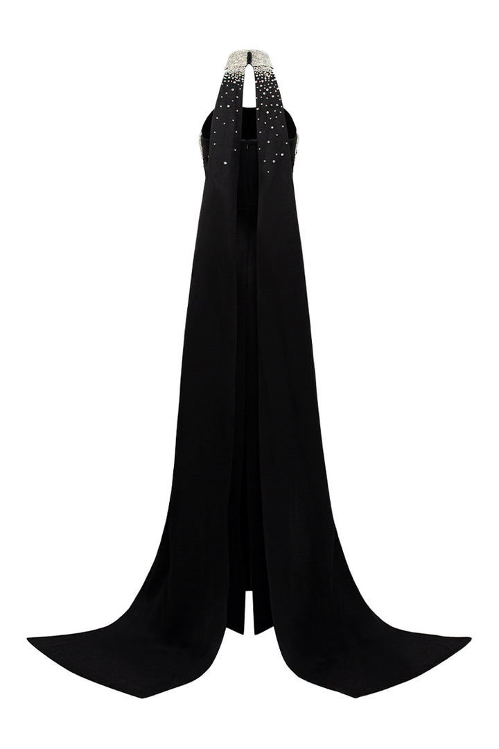 Dream Sheath Rhinestone Maxi Dress - MEAN BLVD