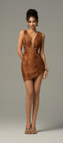 Aurora Dual Style Detachable Trumpet Midi Dress 2