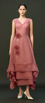 Dune Draped Midi Dress - MEAN BLVD
