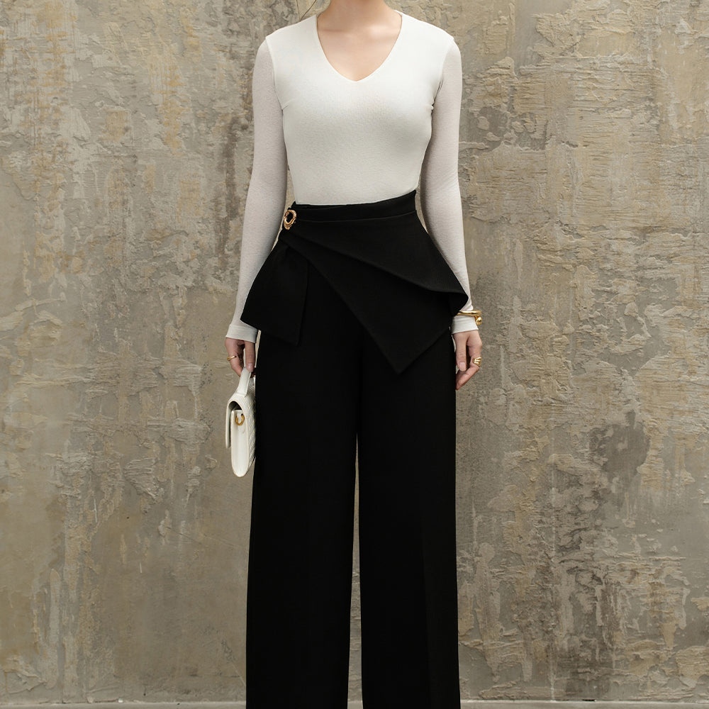 Dung Peplum Pants - MEAN BLVD