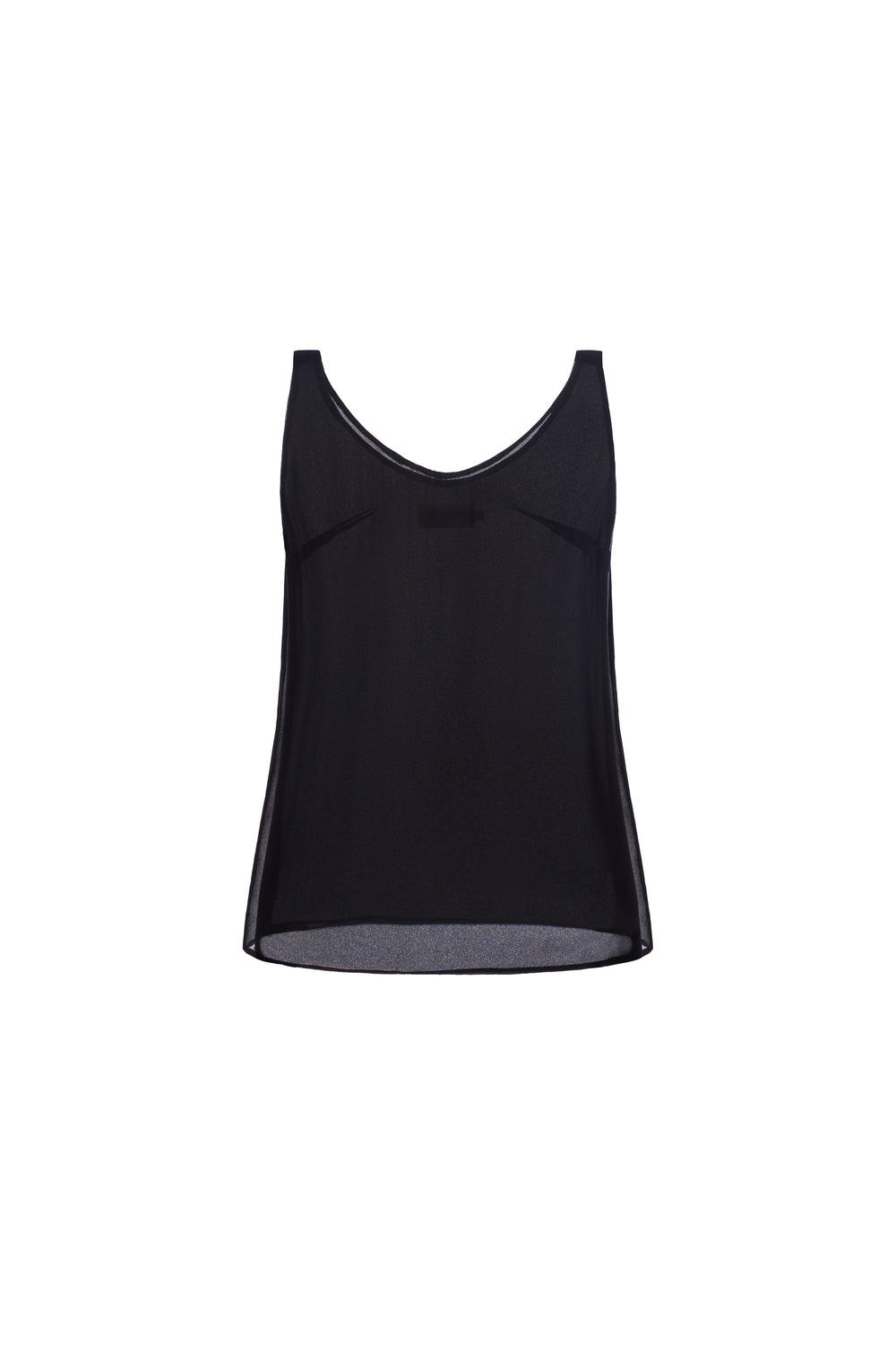 Lyra Scoop Neck Silk Top