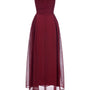 Willow Straight Across Draped Maxi Dress