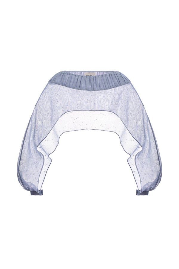 Willow Split Sleeve Pleated Top