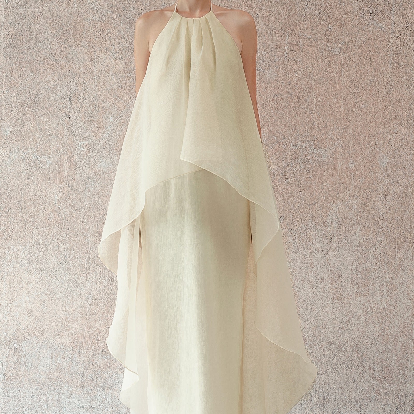 Elaina Draped Maxi Dress