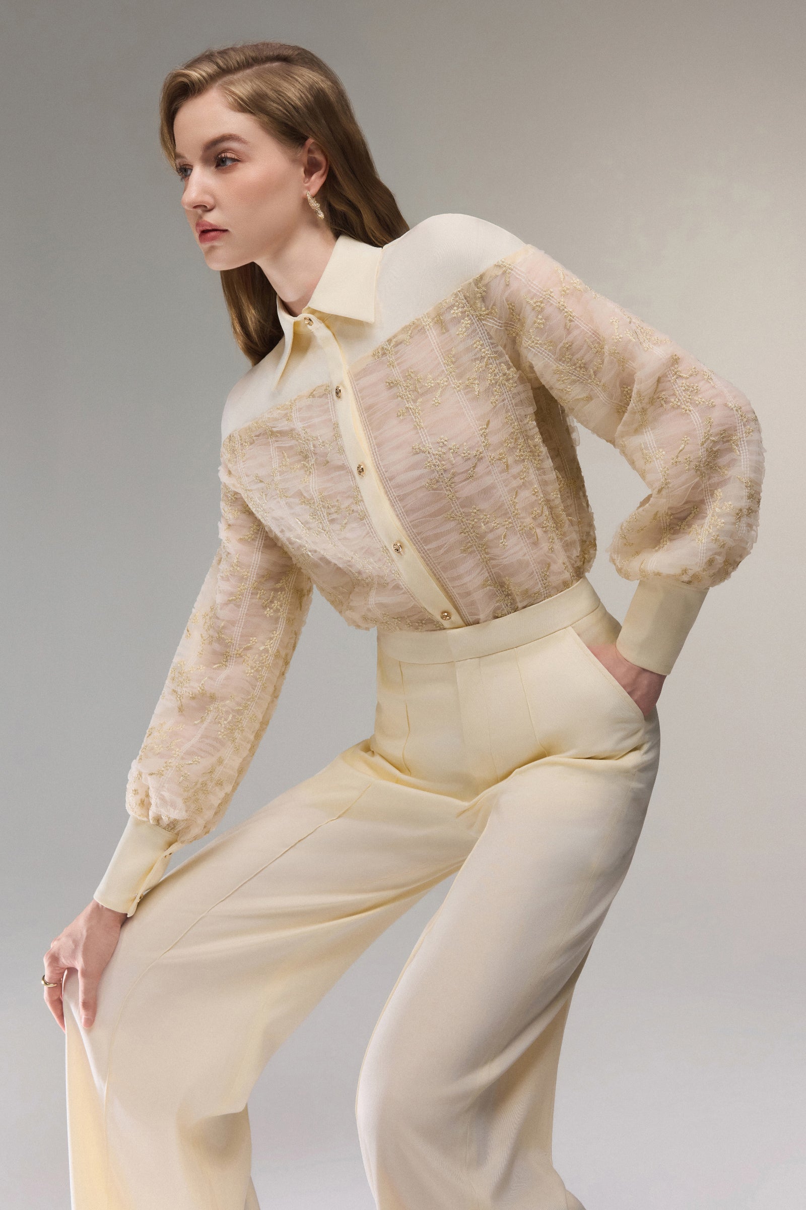 Nuage Pleated Pants