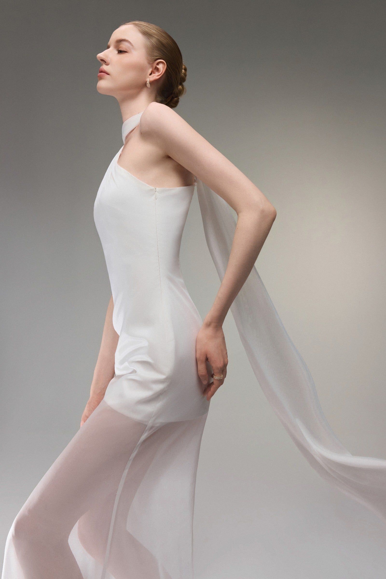 Serein One Shoulder Maxi Dress