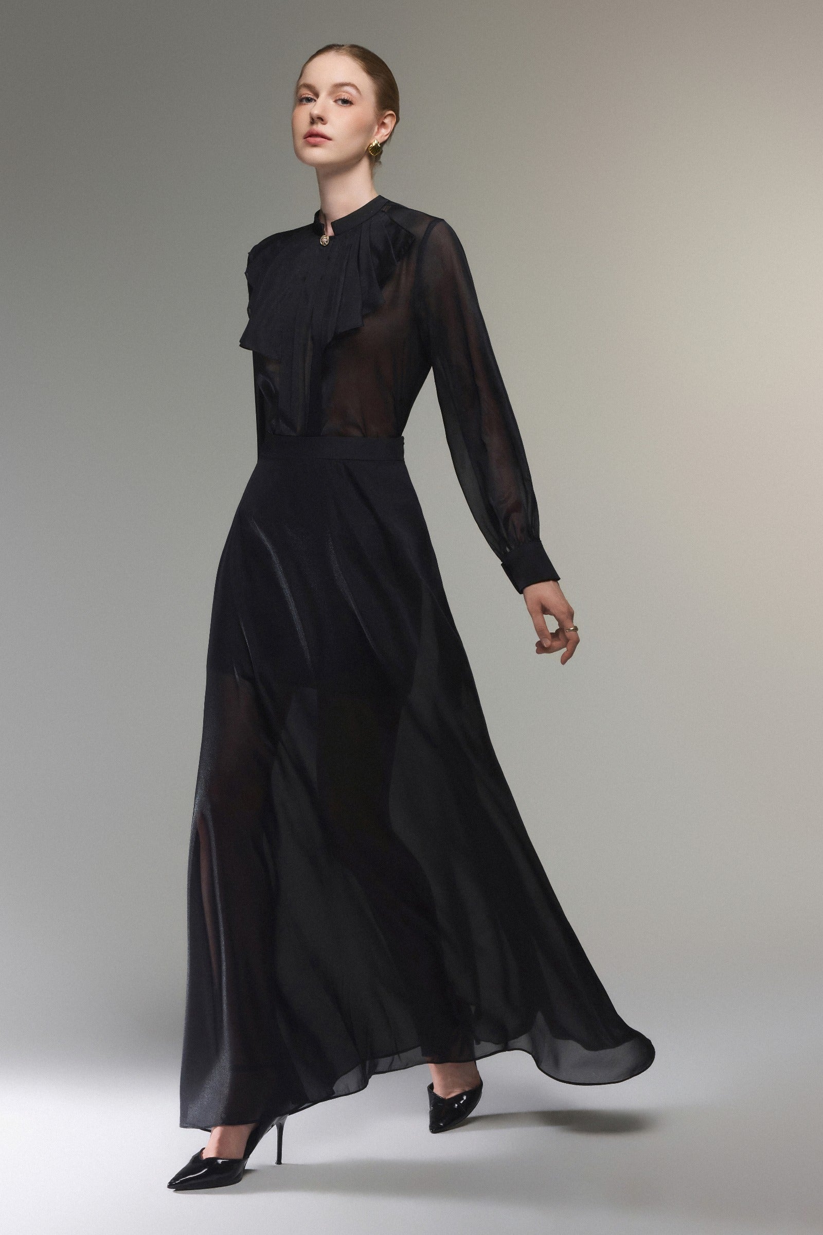 Éclat Pleated Shirt