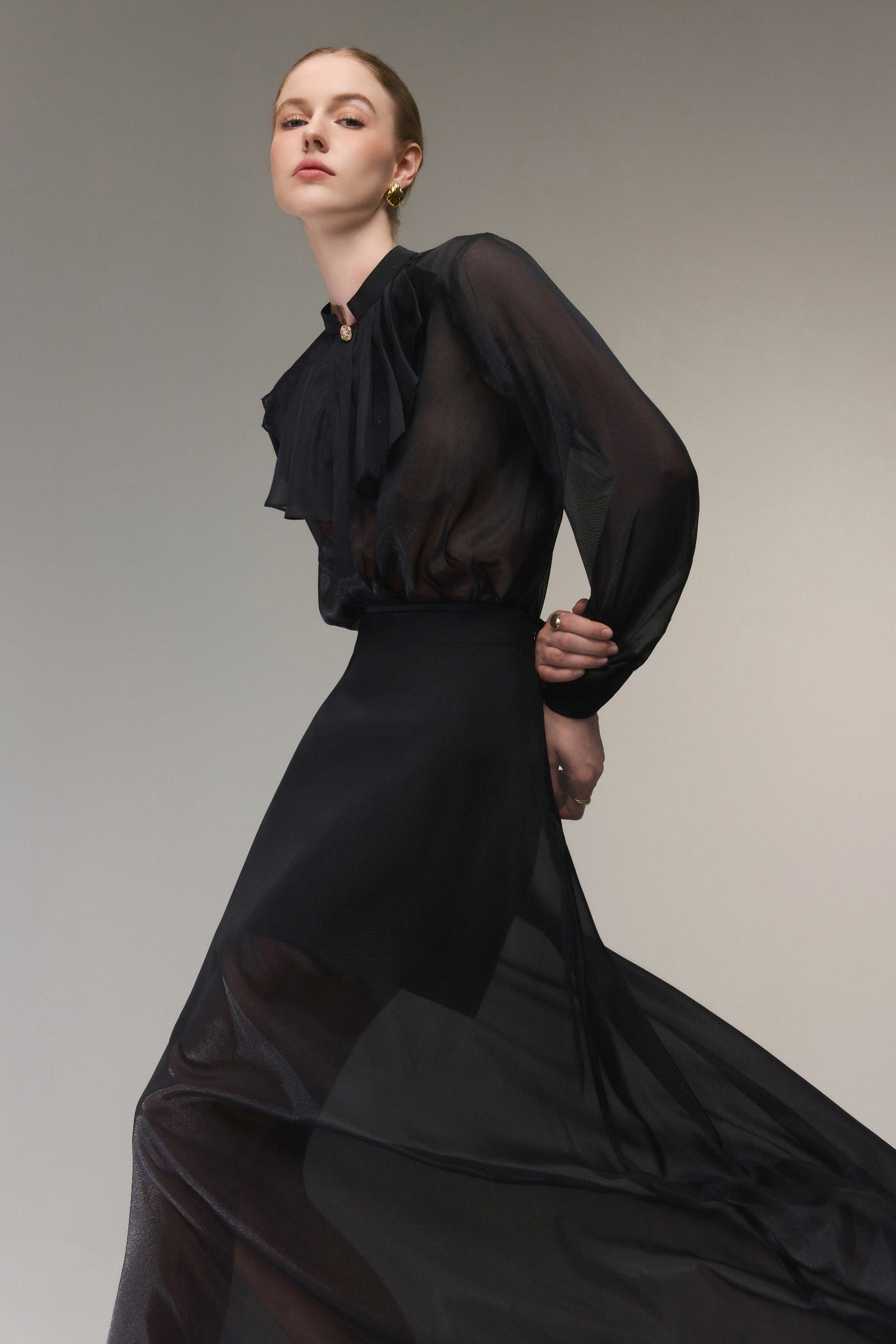 Éclat Pleated Shirt