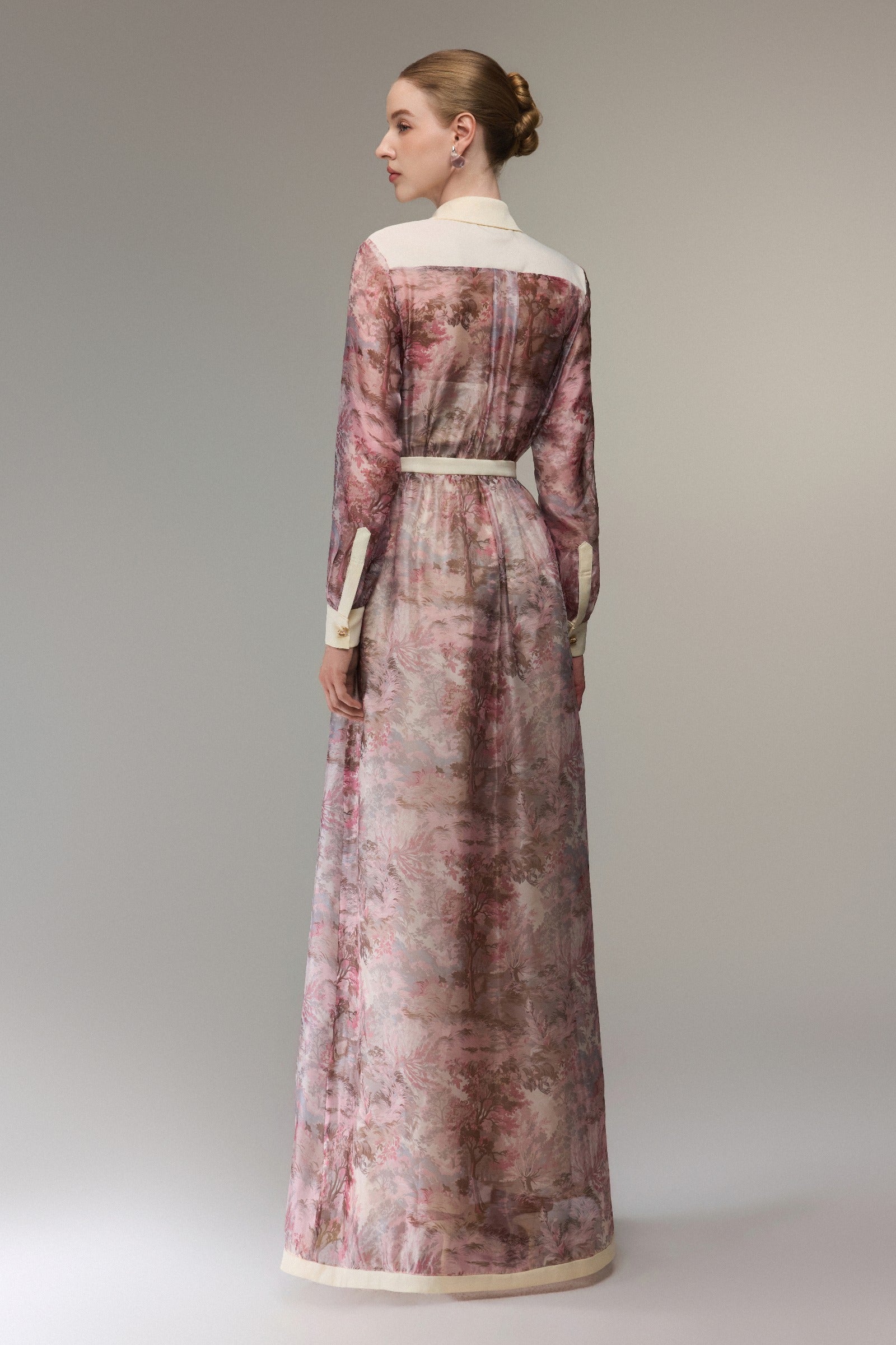 Rosée Collared Maxi Dress