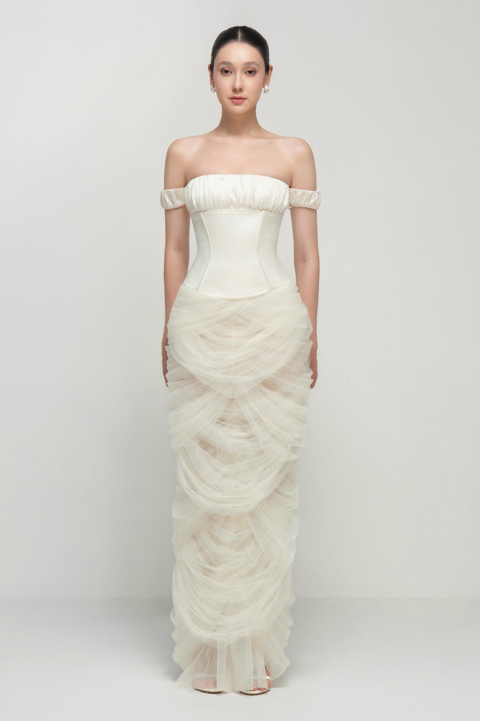 Echidna Draped Skirt - MEAN BLVD
